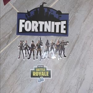 Fortnite Birthday sign